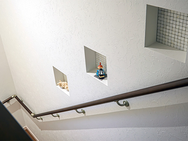 塗り壁で室内温度が3度変わります